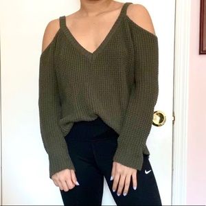 Pacsun Cold Shoulder Sweater